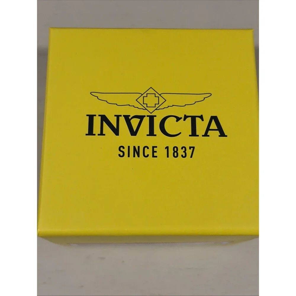 Invicta Speedway Rim 70038 Men’s Black Silicone Strap Quartz Watch New in Box